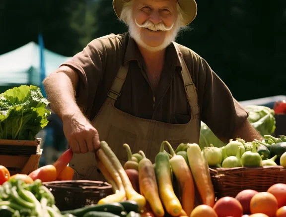 We grow fresh, organic produce using clean methods that protect nature, healthy food.